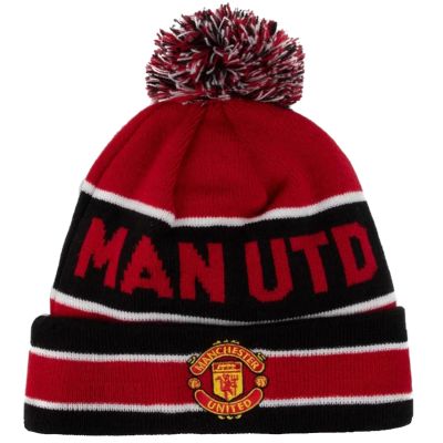 New Era Core Cuff Beanie Manchester United FC Mütze 12122732 Rot One Size