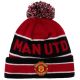 New Era Core Cuff Beanie Manchester United FC Mütze 12122732 Rot One Size