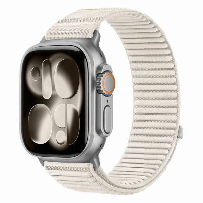 Tech-Protect NylonLoop Armband für Apple Watch 40 / 41 / 42 mm – beige