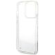 7. Guess GUHCP14LLCSGSGH iPhone 14 Pro 6,1" weiß/weißes Hardcase Liquid Glitter Marble