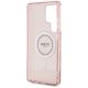 7. Guess Strass-bedruckte MagSafe-Hülle für Samsung Galaxy S25 Ultra, Pink
