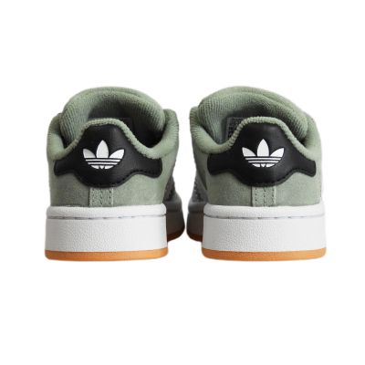 9. Adidas Campus 00s Kinder-Sportschuhe Silbergrün/Wolkenweiß - JP5509