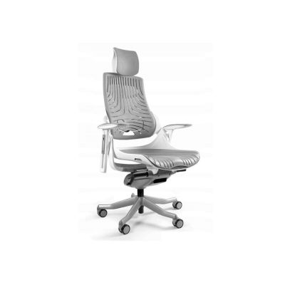 Wau TPE-8 Bürostuhl, Elastomer, grau/weiß