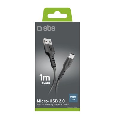 3. SBS LTHL200 USB-A – Micro-USB-Kabel 1 m – schwarz