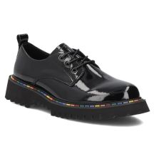 Damenschuhe aus Lackleder, schwarz, Filippo DP8341