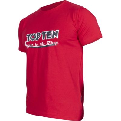 9. TOP TEN „Get in the ring“-T-Shirt (WAKO-GENEHMIGT)