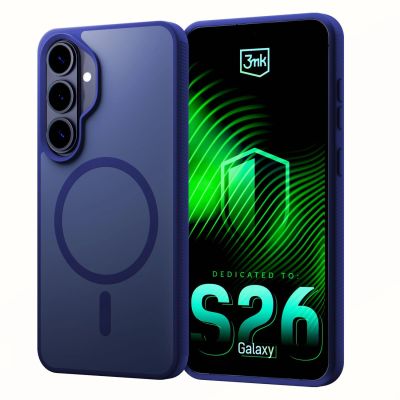 3mk Smoke MagCase für Samsung Galaxy S26+ - Marineblau
