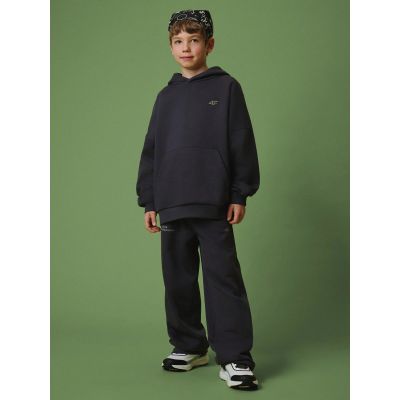 7. Locker geschnittener Kapuzenpullover für Jungen, Größe 4F 4FJRSS26TSWSM2828-22S