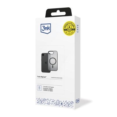 3. 3mk Frosty MagCase für iPhone 16E – Schwarz