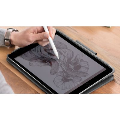 7. Logitech Slim Folio QWERTZ Deutsch Bluetooth Graphit