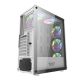 3. darkFlash DK151 Midi-Tower Computer-Sicherheits- und Halterungsbox Weiß