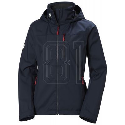 Helly Hansen W Crew Hooded Jacket W 34448 597