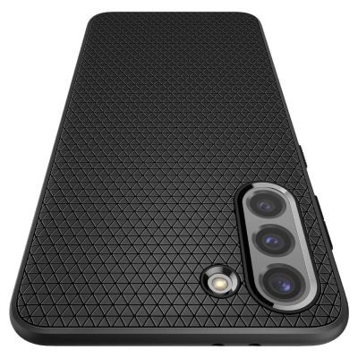 16. Spigen Liquid Air Hülle für Samsung Galaxy S21 – mattschwarz