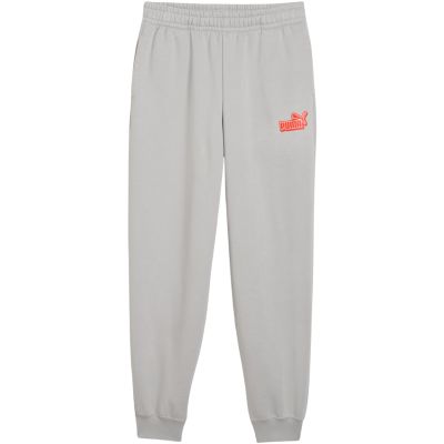 2. Puma ESS Logo Lab Relaxed Kinderhose grau 694675 63