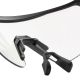 6. Rockbros Photochrome Fahrradbrille mit UV-Schutz und Korrektureinsatz - Schwarz
