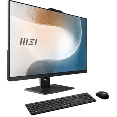 8. MSI AIO Modern AM272P 1M-1293XEU Core5-120U 27" IPS LED FHD Non-Touch Anti-Glare 16GB SSD512GB M.2 AX211 WiFi 6E noOS Schwarz