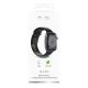 2. Puro Icon Silikonarmband für Apple Watch 42 / 44 / 45 / 49 mm - schwarz (2 Stk.)