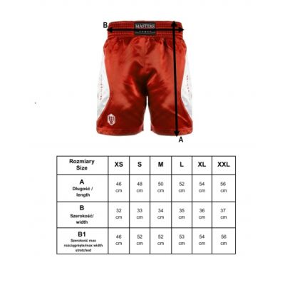 10. MASTERS SBOX-MFE Boxshorts rot XS