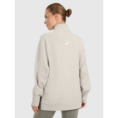 2. Damen-Sweatshirt 4F Yoga und Pilates 4FWAW25TFSWF589-12S