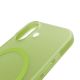 10. Puro Daylight Magsafe-kompatible Silikonhülle für iPhone 17 – durchscheinendes Grün