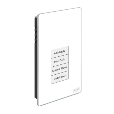 10. Auerswald TFS-Dialog 400 Zutrittskontrollterminal mit Fingerabdruckleser – Weiß