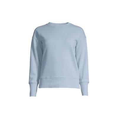 CASALL Natural Dye Terry Crew Neck Sweatshirt blau