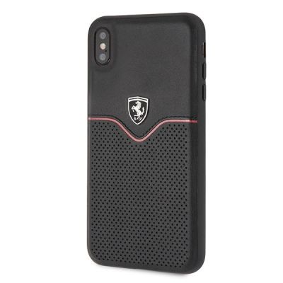 2. Ferrari Hardcase FEOVEHCI65BK iPhone Xs Max schwarz/schwarz Off Track Victory