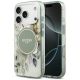 Guess IML Flower & Tonal Circle MagSafe Hülle für iPhone 18 Pro Max / 17 Pro Max – grün