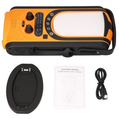 11. Extralink Power Ranger EPS-6000 | Powerbank | 6000 mAh, FM-Radio, LED-Licht, Dynamo, Solarpanel