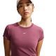 3. Nike Sportswear Chill Knit Damen-T-Shirt Pink FV5508 654