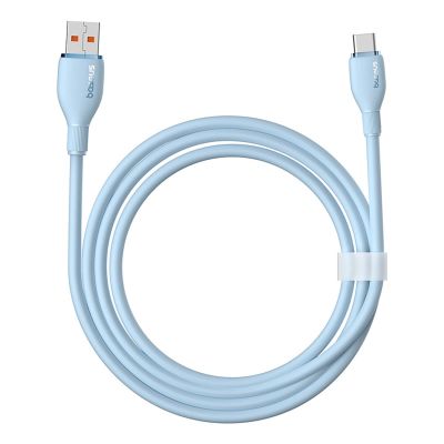 5. Baseus Pudding 100W USB-A - USB-C Kabel 2m - Blau