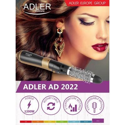 7. Adler AD 2022 Lockenstab (1000W; schwarz)