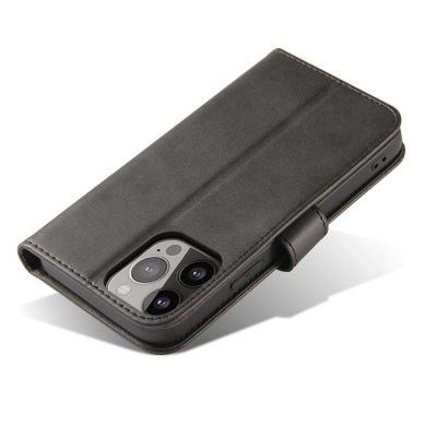 6. Magnet Case mit Klappe für Samsung Galaxy S25+ – schwarz