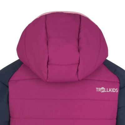 5. Trollkids Kinder Hafjell Schneejacke PRO mit Kapuze, wasserdicht, rosa (514-182)