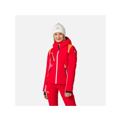 Rossignol W Pilot Down Jkt Jacke Rot