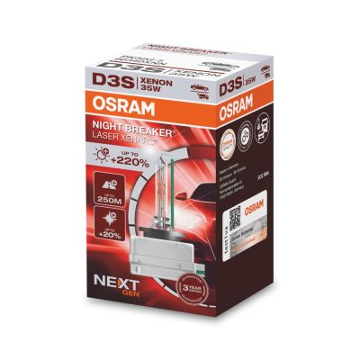 4. OSRAM XENARC NIGHT BREAKER LASER NEXTGEN D3S Xenonlampe (66340XNN-HCB) 2 Stück.