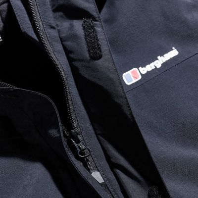9. Berghaus Hillwalker Interactive Shell Herrenjacke, Größe M, Schwarz