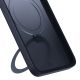 6. 3mk Smoke Case Mag&Stand Hülle für Apple iPhone 15 plus – Schwarz