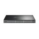2. TP-Link Omada SG3452XP Netzwerk-Switch, Managed L2+ Gigabit Ethernet (10/100/1000) mit PoE-Unterstützung, 1 HE, Schwarz