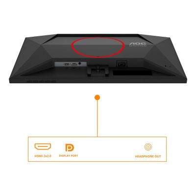 3. AOC LED-Monitor 23,8" 24G4HRE 200Hz