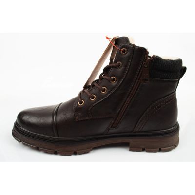 3. Wrangler Herrenschuhe Gillen Fur braune gefütterte Stiefeletten modisch