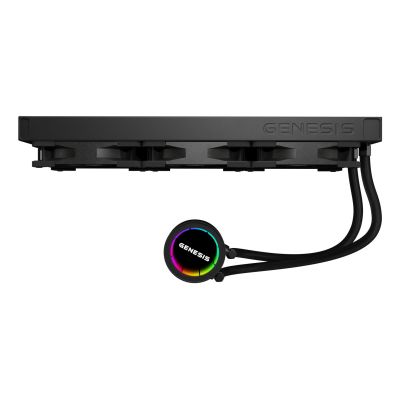 5. GENESIS WASSERKÜHLUNG HYDRIA 360 ARGB SCHWARZ