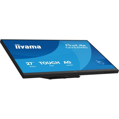 6. iiyama ProLite T2754MSC-B2AG Computermonitor 68,6 cm (27") 1920 x 1080 px Full HD LED-Touchscreen Mehrbenutzerfähig Schwarz