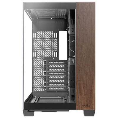 6. Antec C8 Full-Tower-Computergehäuse aus Holz, Schwarz