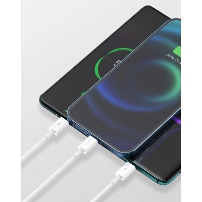 15. Baseus Superior 3in1 USB-Kabel - Lightning / USB Type C / Micro-USB 3,5 A 1,5 m Weiß (CAMLTYS-02)
