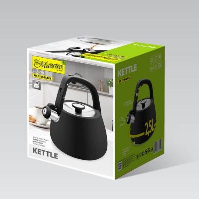 2. Wasserkocher 2,5L MR-1318-BLACK MAESTRO