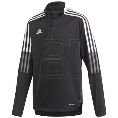 6. Adidas Tiro 21 Training Top Youth Jr Sweatshirt GM7325