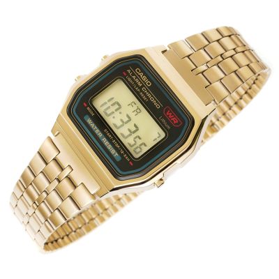 5. CASIO A159WGEA-1 Unisex-Uhr