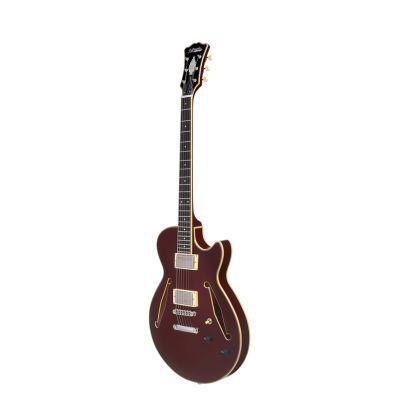 D'Angelico Excel SS Tour Solid Wine - E-Gitarre