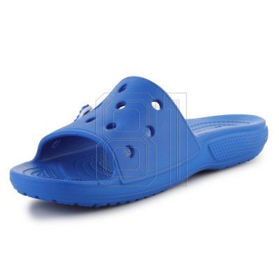 4. Klassische Crocs Slide Blue Bolt U 206121-4KZ Flip-Flops